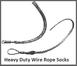 high strength cable sock